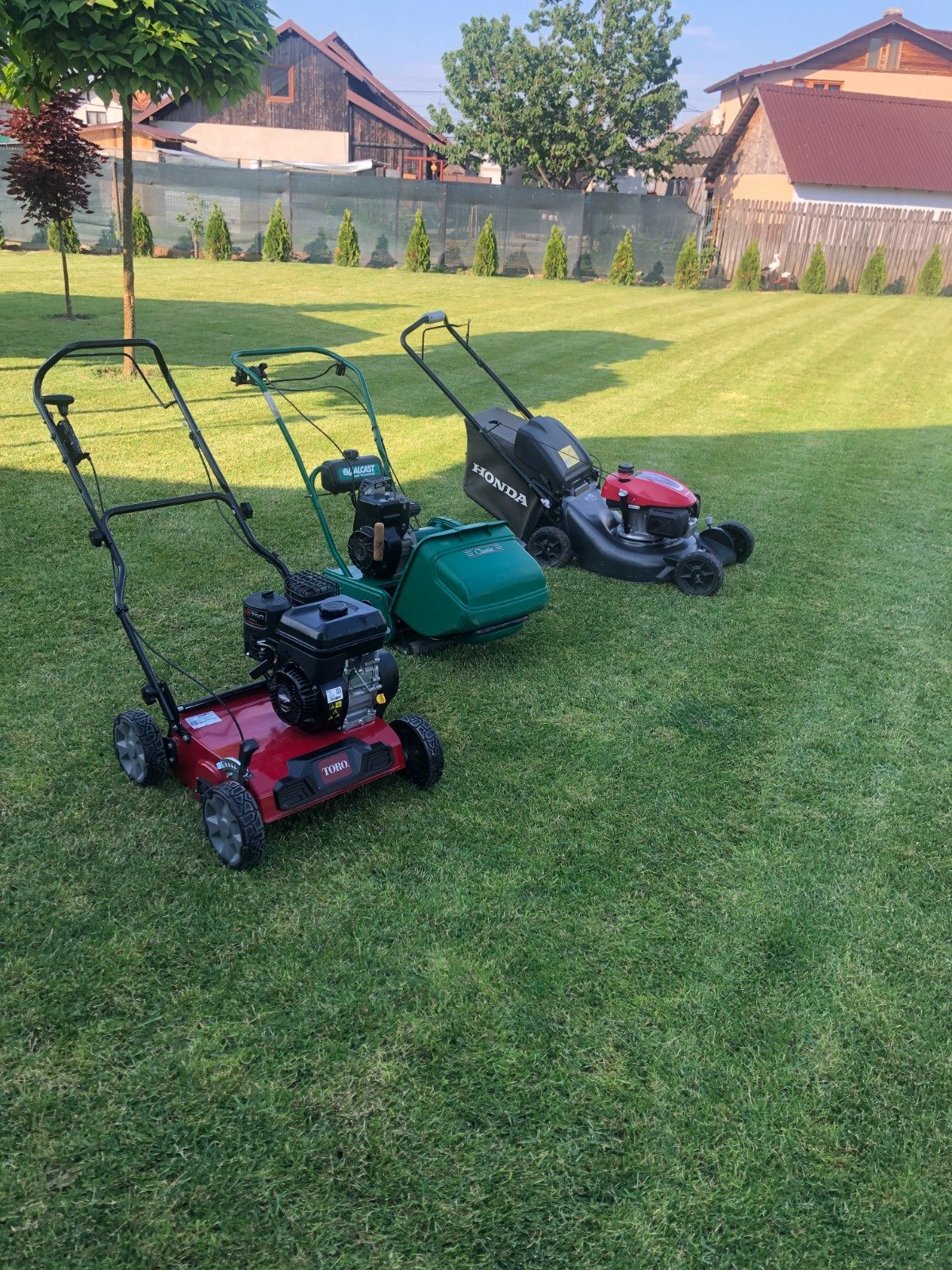 Utilaje profesionale Toro, Qualcast, Honda